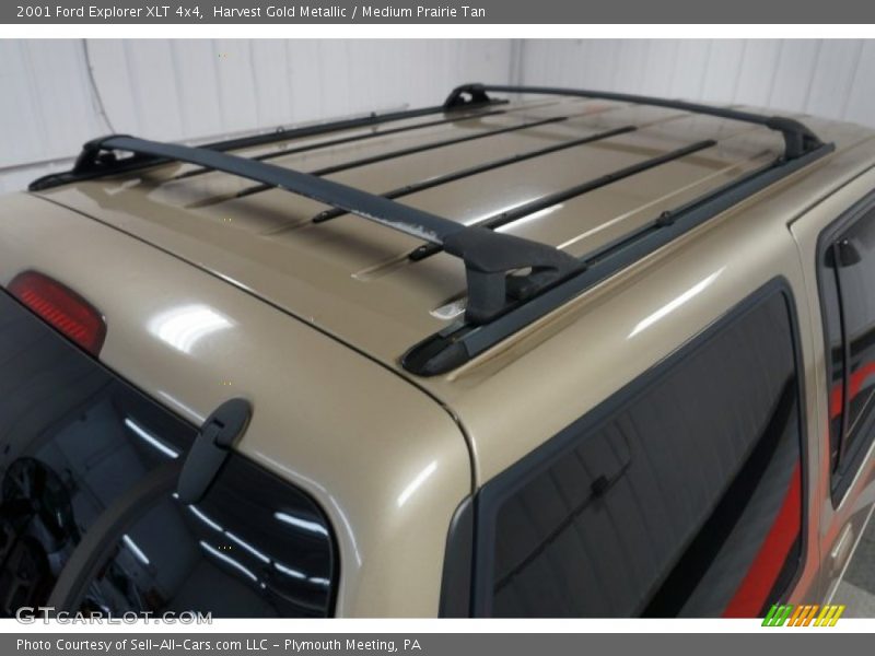 Harvest Gold Metallic / Medium Prairie Tan 2001 Ford Explorer XLT 4x4