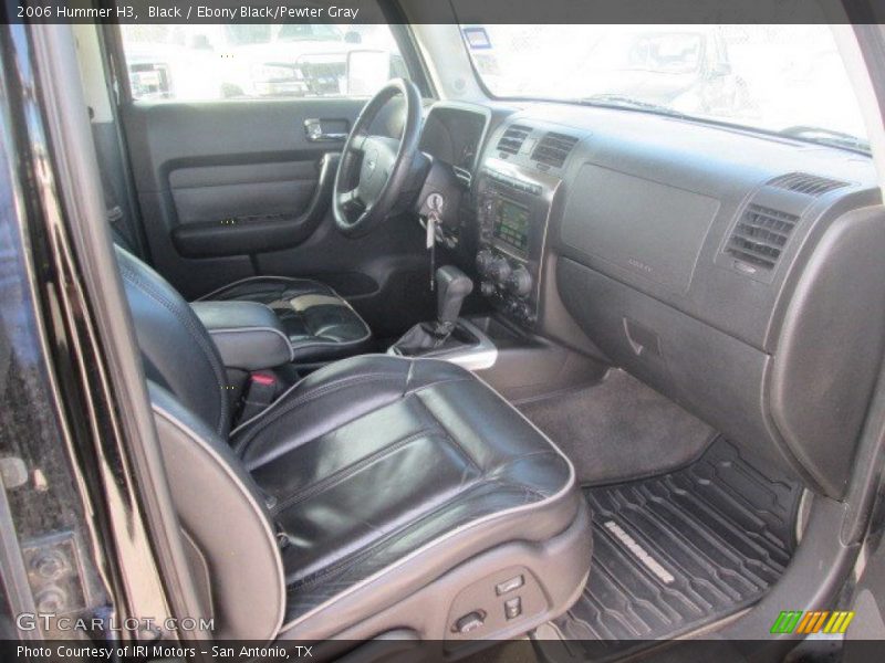Black / Ebony Black/Pewter Gray 2006 Hummer H3