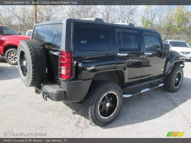Black / Ebony Black/Pewter Gray 2006 Hummer H3