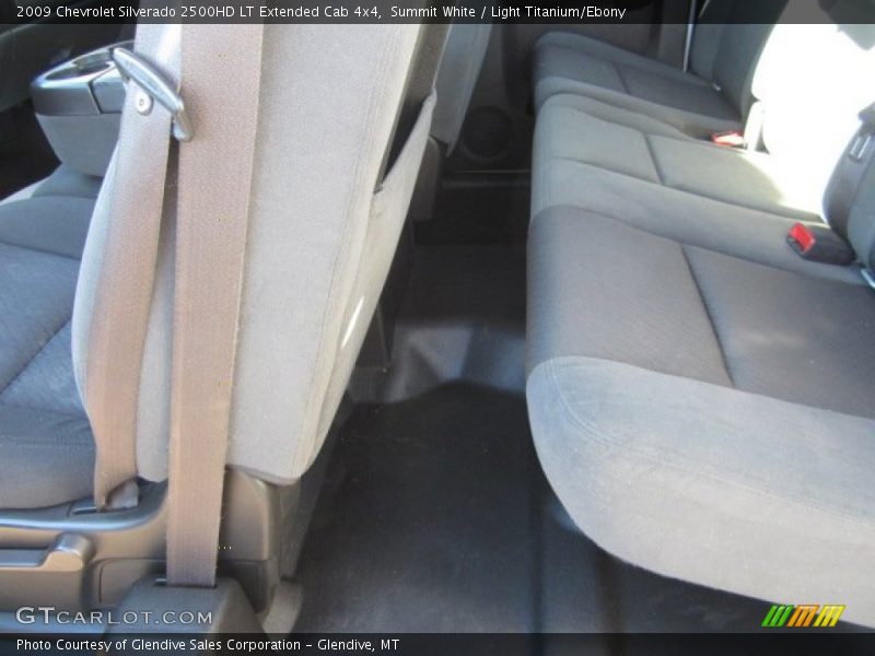 Summit White / Light Titanium/Ebony 2009 Chevrolet Silverado 2500HD LT Extended Cab 4x4
