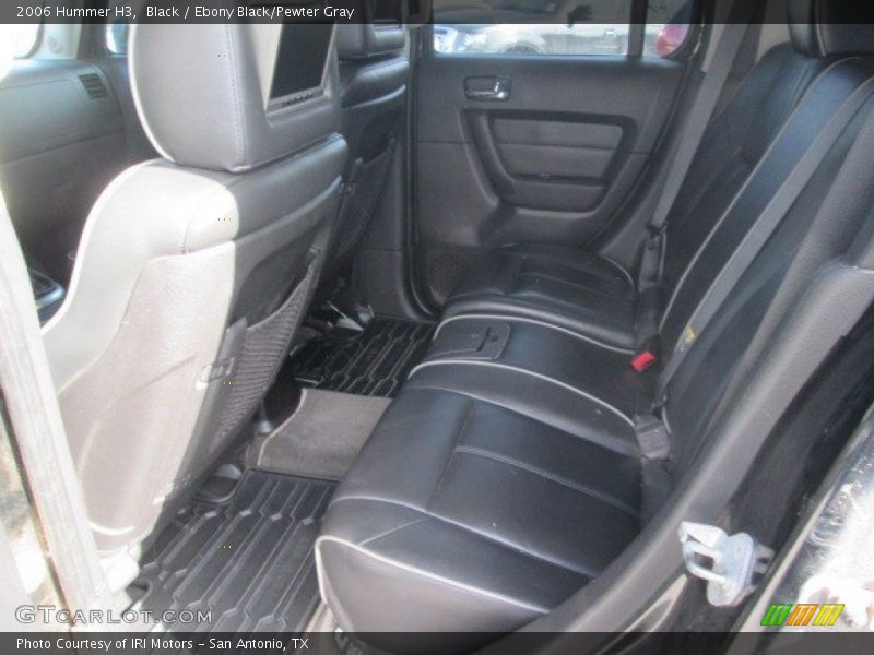 Black / Ebony Black/Pewter Gray 2006 Hummer H3