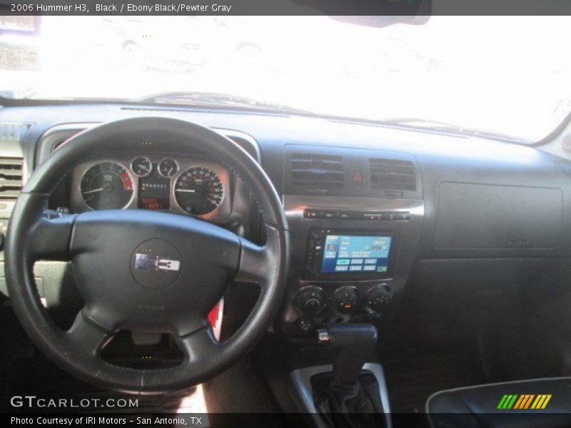Black / Ebony Black/Pewter Gray 2006 Hummer H3