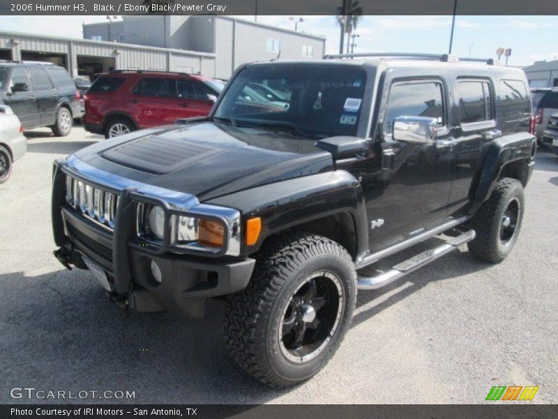 Black / Ebony Black/Pewter Gray 2006 Hummer H3