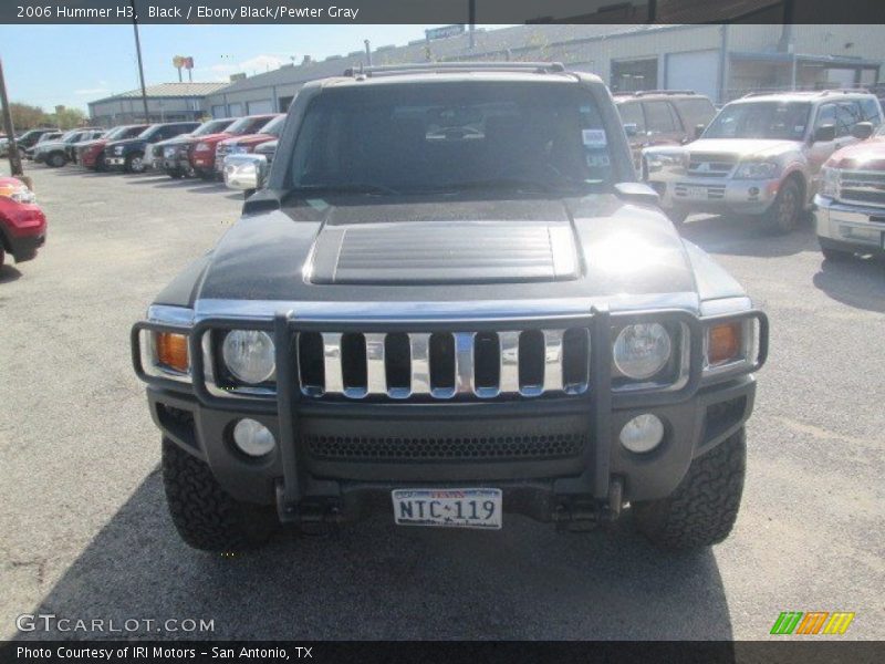 Black / Ebony Black/Pewter Gray 2006 Hummer H3