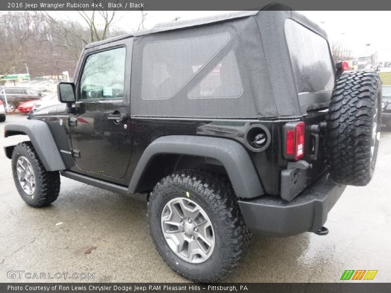  2016 Wrangler Rubicon 4x4 Black