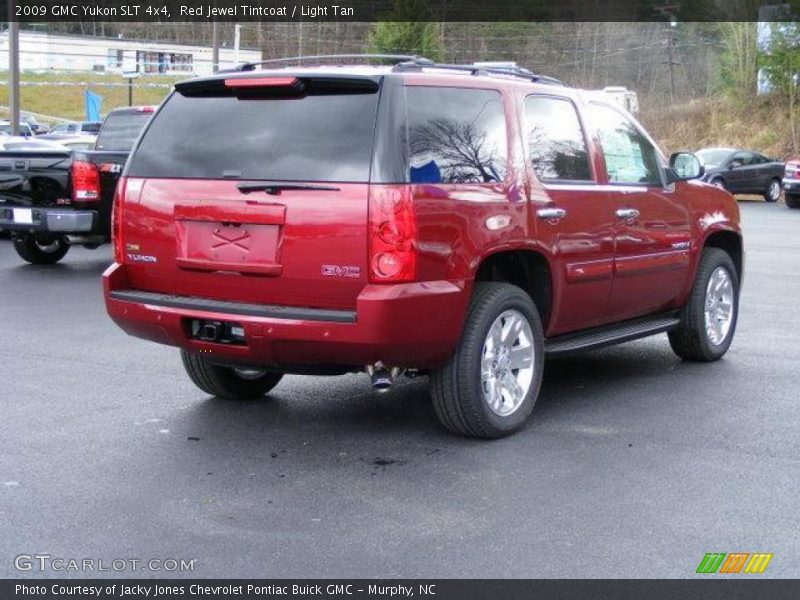 Red Jewel Tintcoat / Light Tan 2009 GMC Yukon SLT 4x4
