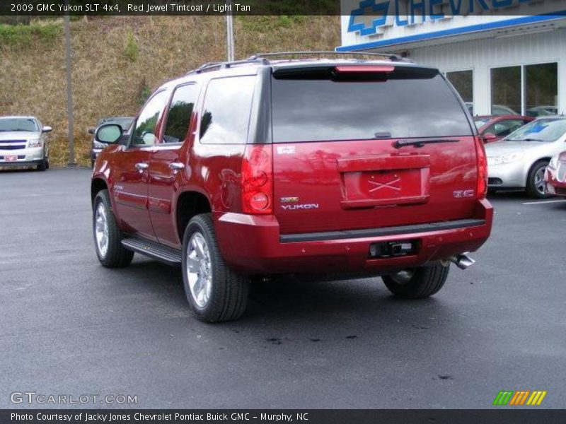 Red Jewel Tintcoat / Light Tan 2009 GMC Yukon SLT 4x4
