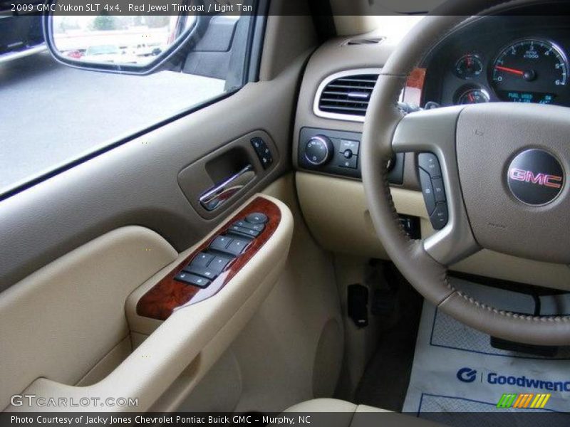 Red Jewel Tintcoat / Light Tan 2009 GMC Yukon SLT 4x4