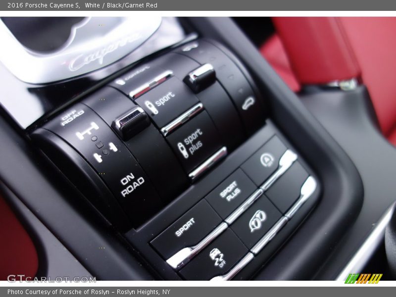 Controls of 2016 Cayenne S