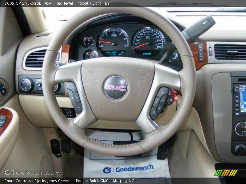 Red Jewel Tintcoat / Light Tan 2009 GMC Yukon SLT 4x4