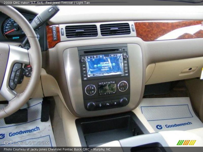 Red Jewel Tintcoat / Light Tan 2009 GMC Yukon SLT 4x4
