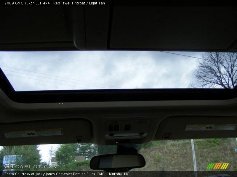 Red Jewel Tintcoat / Light Tan 2009 GMC Yukon SLT 4x4