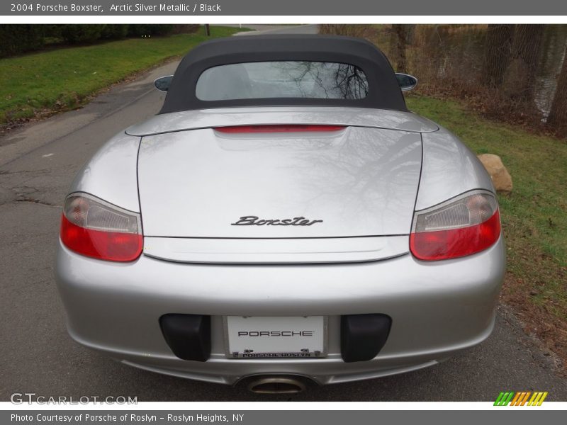 Arctic Silver Metallic / Black 2004 Porsche Boxster