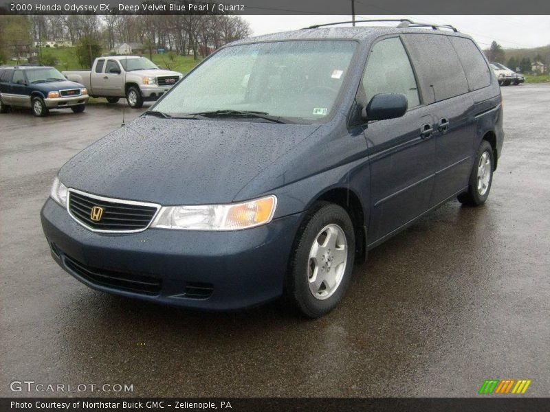 Deep Velvet Blue Pearl / Quartz 2000 Honda Odyssey EX