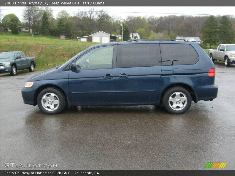 Deep Velvet Blue Pearl / Quartz 2000 Honda Odyssey EX