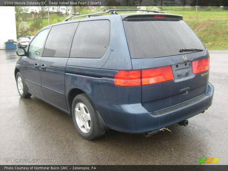 Deep Velvet Blue Pearl / Quartz 2000 Honda Odyssey EX