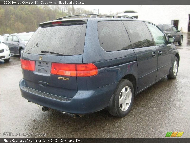 Deep Velvet Blue Pearl / Quartz 2000 Honda Odyssey EX