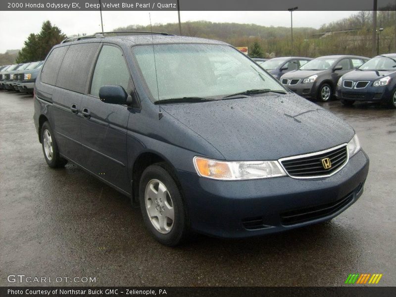 Deep Velvet Blue Pearl / Quartz 2000 Honda Odyssey EX