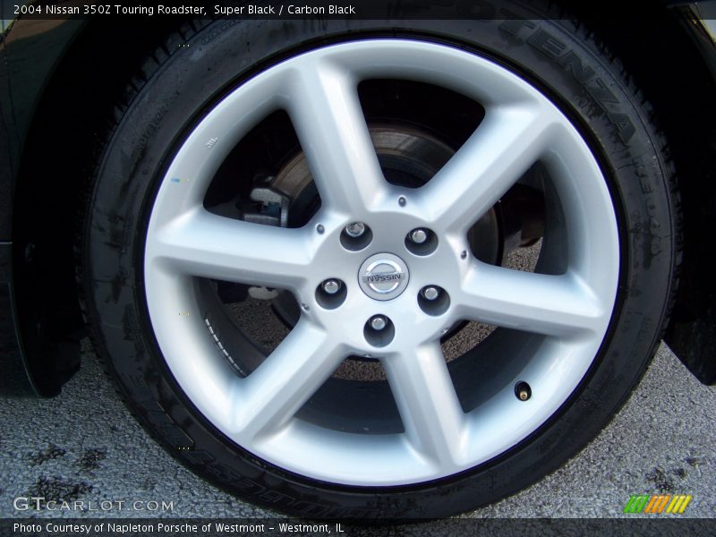 2004 Nissan 350Z Roadster, Black / Black, Wheel - 2004 Nissan 350Z Touring Roadster