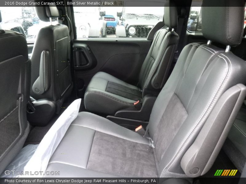 Billet Silver Metallic / Black 2016 Dodge Grand Caravan SXT