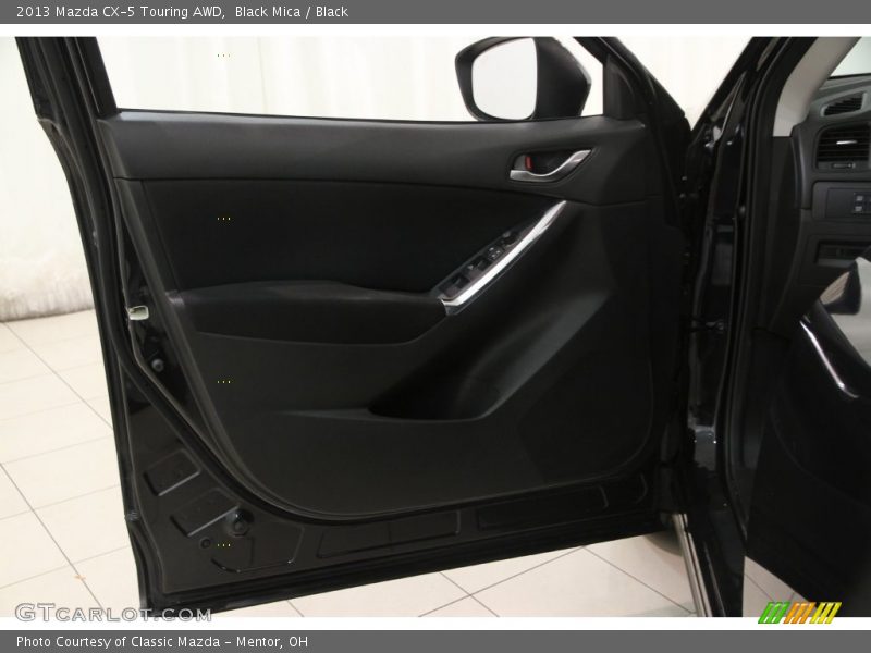 Black Mica / Black 2013 Mazda CX-5 Touring AWD