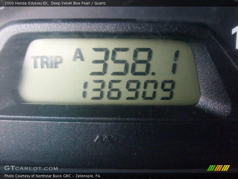 Deep Velvet Blue Pearl / Quartz 2000 Honda Odyssey EX