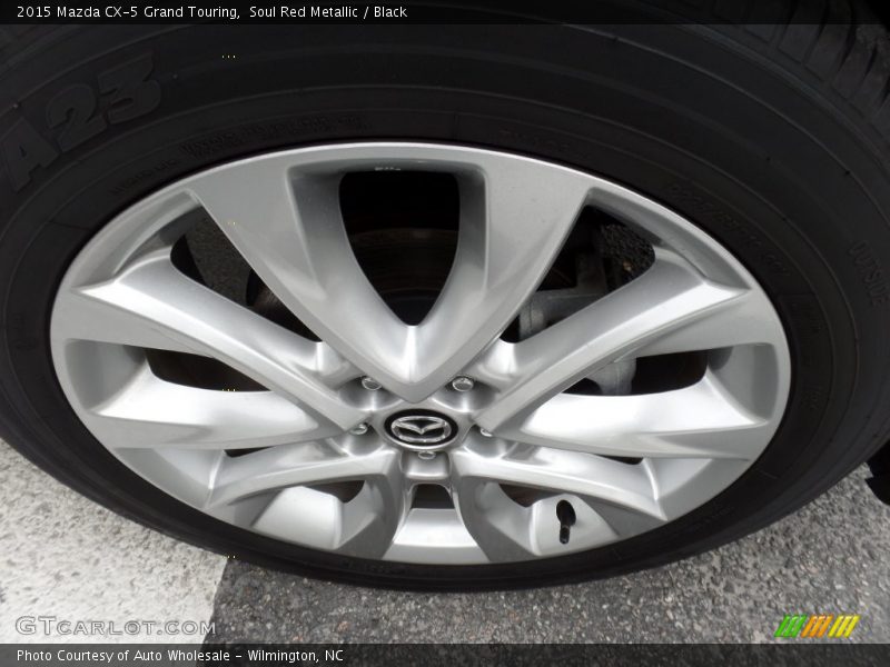 Soul Red Metallic / Black 2015 Mazda CX-5 Grand Touring
