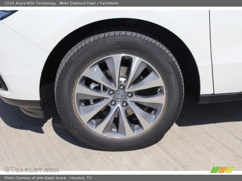 White Diamond Pearl / Parchment 2016 Acura MDX Technology