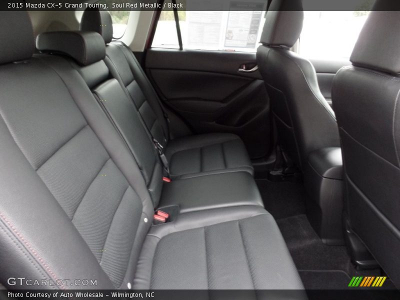 Soul Red Metallic / Black 2015 Mazda CX-5 Grand Touring