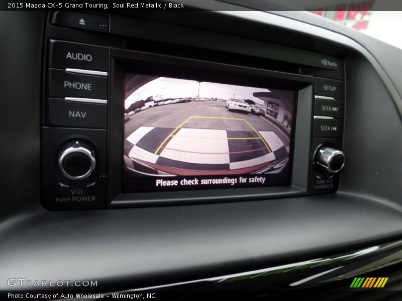 Soul Red Metallic / Black 2015 Mazda CX-5 Grand Touring