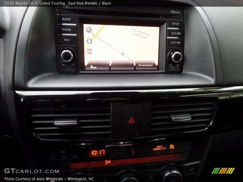 Soul Red Metallic / Black 2015 Mazda CX-5 Grand Touring