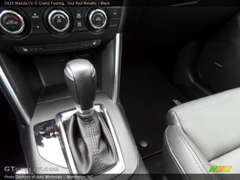 Soul Red Metallic / Black 2015 Mazda CX-5 Grand Touring