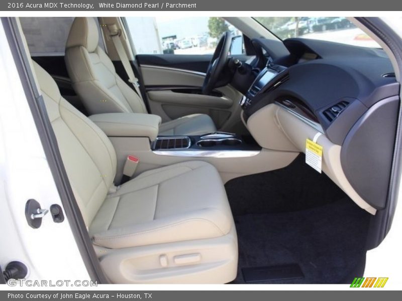 White Diamond Pearl / Parchment 2016 Acura MDX Technology
