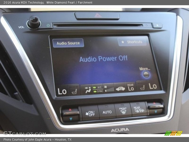 White Diamond Pearl / Parchment 2016 Acura MDX Technology