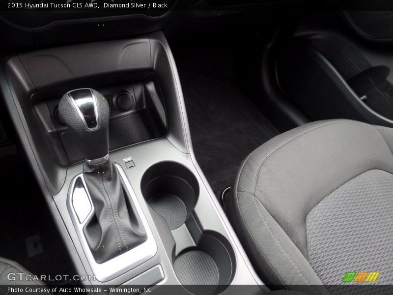 Diamond Silver / Black 2015 Hyundai Tucson GLS AWD