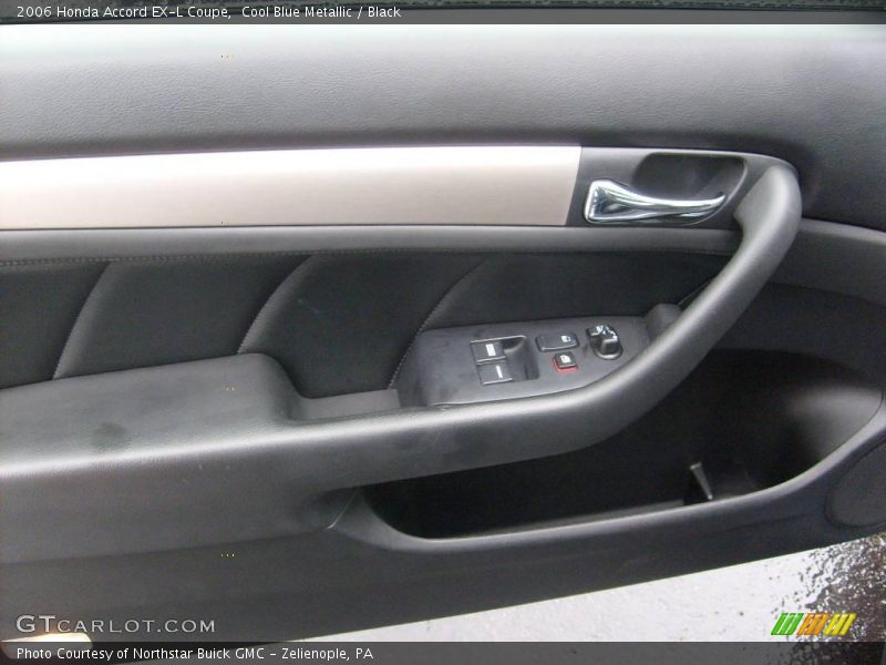 Cool Blue Metallic / Black 2006 Honda Accord EX-L Coupe