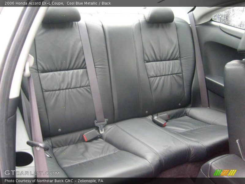 Cool Blue Metallic / Black 2006 Honda Accord EX-L Coupe