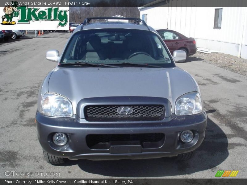 Pewter / Gray 2003 Hyundai Santa Fe LX 4WD