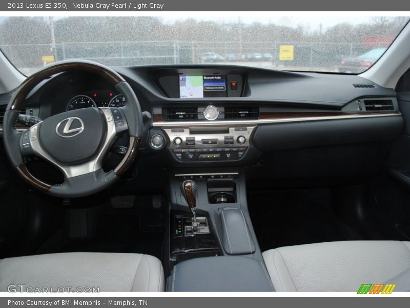 Nebula Gray Pearl / Light Gray 2013 Lexus ES 350