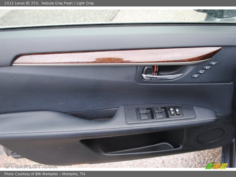 Nebula Gray Pearl / Light Gray 2013 Lexus ES 350