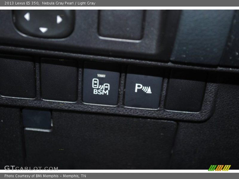 Nebula Gray Pearl / Light Gray 2013 Lexus ES 350