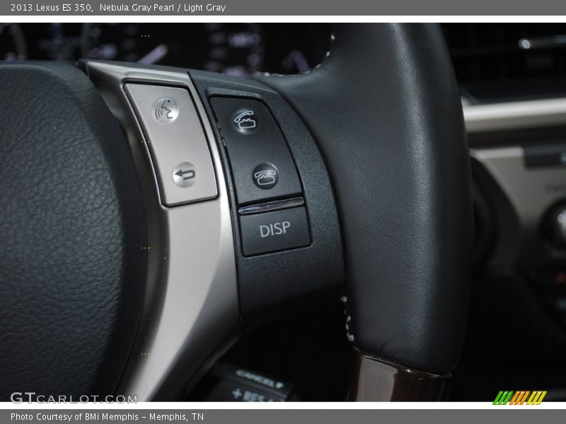Nebula Gray Pearl / Light Gray 2013 Lexus ES 350