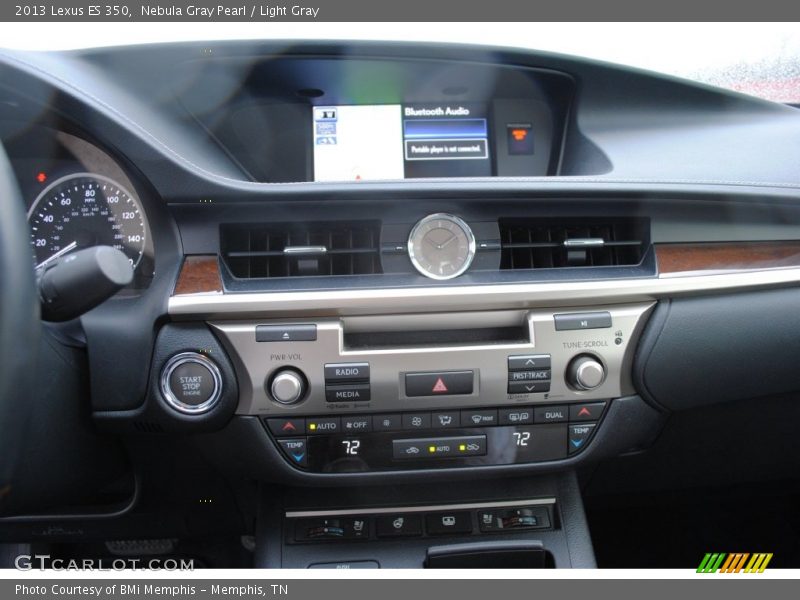 Nebula Gray Pearl / Light Gray 2013 Lexus ES 350