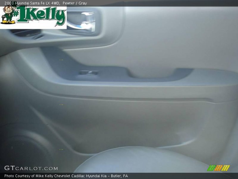 Pewter / Gray 2003 Hyundai Santa Fe LX 4WD