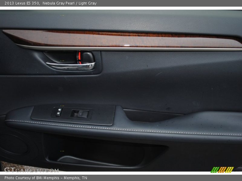Nebula Gray Pearl / Light Gray 2013 Lexus ES 350