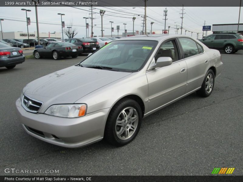 Satin Silver Metallic / Parchment 1999 Acura TL 3.2