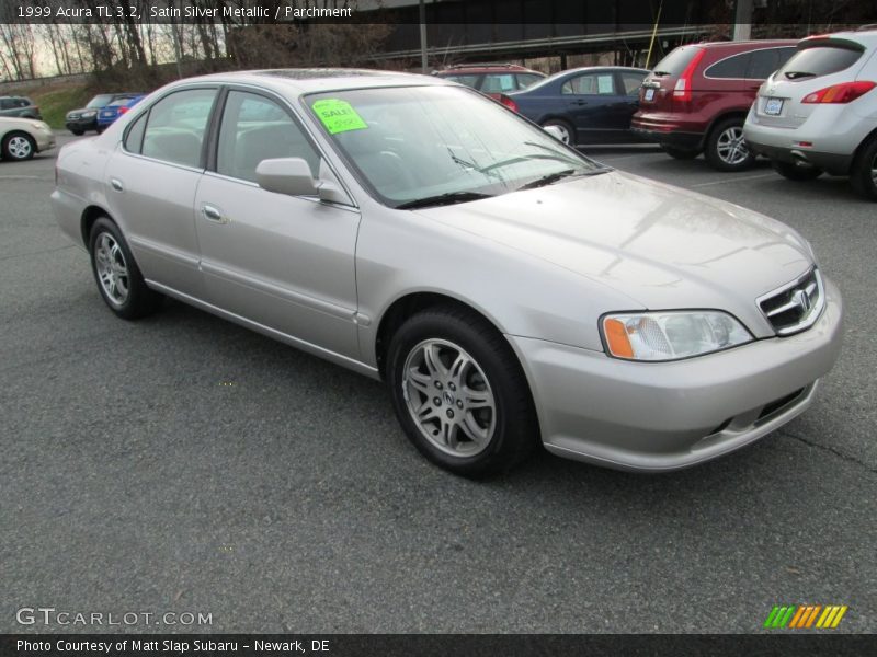 Satin Silver Metallic / Parchment 1999 Acura TL 3.2