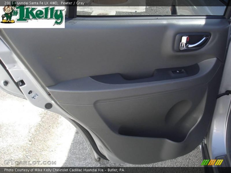 Pewter / Gray 2003 Hyundai Santa Fe LX 4WD