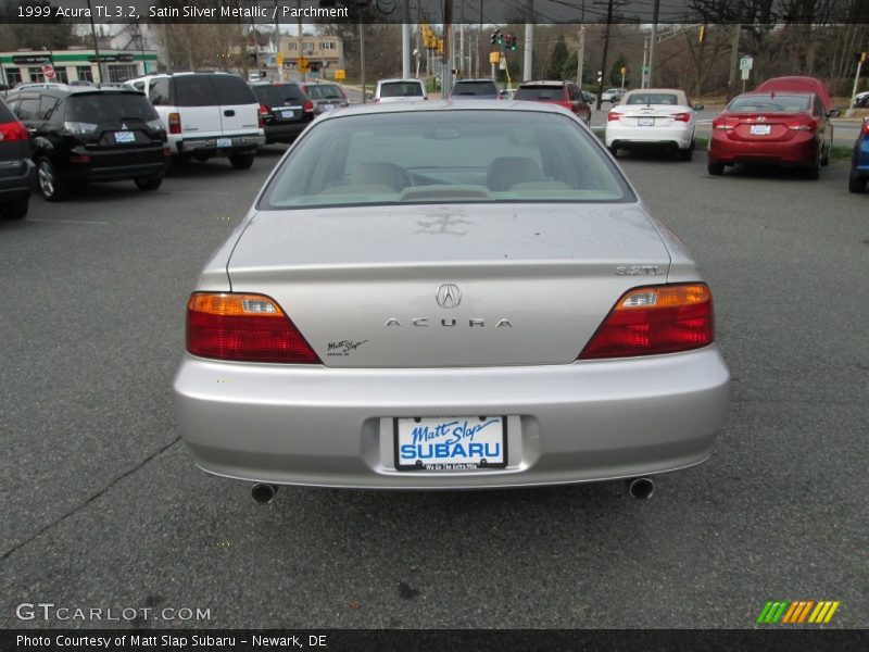 Satin Silver Metallic / Parchment 1999 Acura TL 3.2