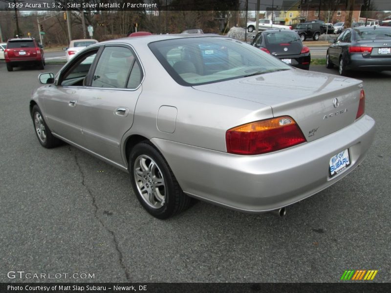 Satin Silver Metallic / Parchment 1999 Acura TL 3.2